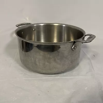 All-Clad 8Qt Stainless Steel Stock Pot  11” X 5.25” • $65.75
