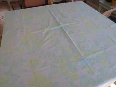 $15 • Buy Paisley Floral Print Round Tablecloth 66  In Tropical Colors
