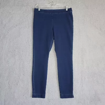 J Jill PURE Jill Indigo Pants Womans Small Blue Pull On Ankle Leggings • $23