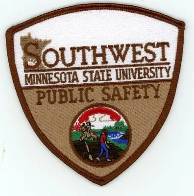 Minnesota Mn Southwest State University Public Safety Shoulder Patch Police • $6.99