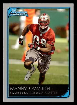 Manny Lawson 2006 Bowman Rookie Card #145 San Francisco 49ers • $0.99