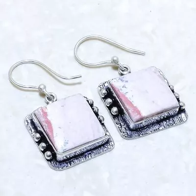 Picture Mookaite Gemstone Handmade Ethnic Silver Jewelry Earring 1.5  ERJR3982 • $7.59