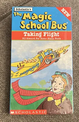 Magic School Bus - Taking Flight - Sealed VHS - All Aboard For Some Plane Facts • $24.97