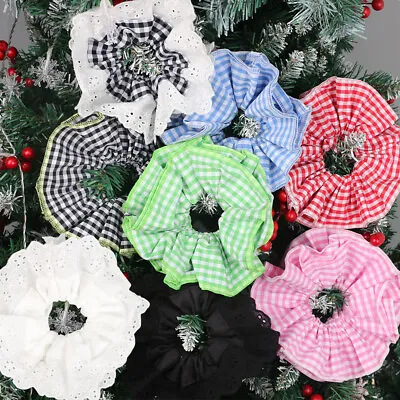 Ins Lolita Lace Scrunchies Flower Temperament Hair Rope Large Lace Hair Band UK • £2.75