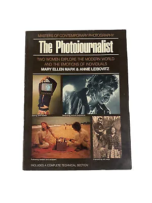 The Photojournalist Mary Ellen Mark Annie Leibovitz 1st Edition 1974 Photo Book • $161.91
