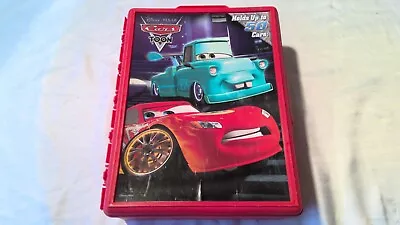 PIXAR DISNEY CASE W/ 50 HOT WHEELS MATCHBOX CAR Lot WHOLESALE JOB  CARS /TRUCKS • $0.01