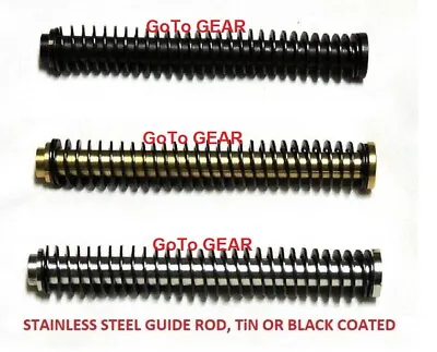 TS Stainless Steel Guide Rod Assembly COATED ROD For GLOCK 17 19 20 Gen 1 2 3 • $17.45