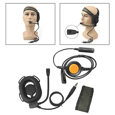 Z Tactical HD-01 Bowman Elite II Headset 6-Pin PTT For IMTP3100 MTP3150 MTP3250 • £33.58