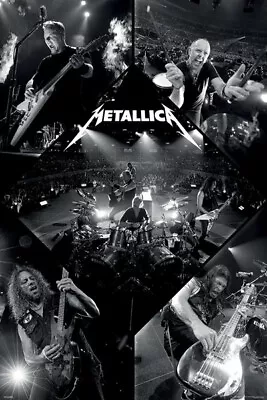 METALLICA IN CONCERT (2020) Metal Rock Music Official 24x36 Wall POSTER • $15.99