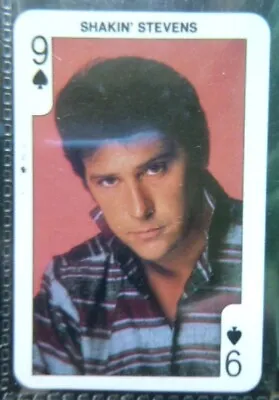 Dandy Gum Card  Rock 'n' Bubble Pop Stars  1987 Shakin Stevens • £0.50