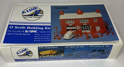 K-Line K-Lineville K-4091 Firehouse   NEW With Original Box • $30