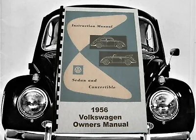 1956 Volkswagen Beetle Owner's Manual  • $10.99