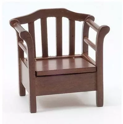 Garden Chair Walnut Cla10735 Classics By Handley DOLLHOUSE Miniature • $14.35