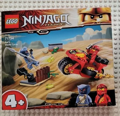 LEGO NINJAGO BNIB - #71734 Kai's Blade Cycle A1 CONDITION RARE; RETIRED  • $0.99