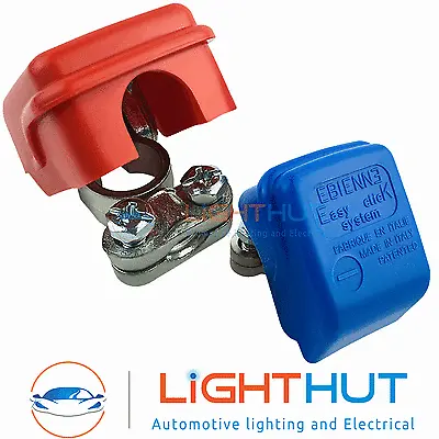 Quick Release Battery Clamps Car Van 4x4 Leisure Premium Quality Made In Italy • £15.95