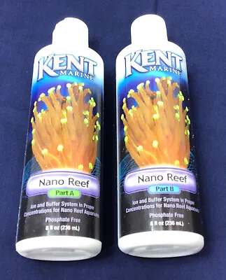 Kent Marine Nano Reef Parts A & B Bottles 8 Fl Oz  • £18.99
