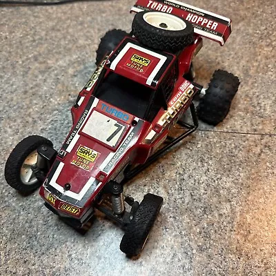 FAIR TYCO RC TURBO HOPPER 027 Dune Buggy NO Remote 1988 Sold FOR PARTS/AS IS • $60