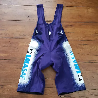 Nalini Vintage Cycling Bibshorts Metallic Purple Compression Shorts Bib • $28.95