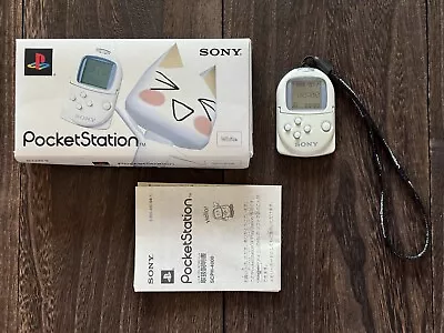 Sony PlayStation White PocketStation In Toro Box CIB SCPH-4000 Japan | US SELLER • $59.99