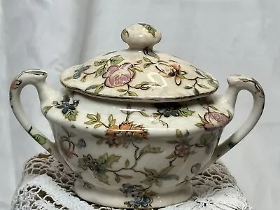 Antique Vintage 1920s Moriyama Mori-Machi Moriage Made In Japan Sugar Bowl • $15.29