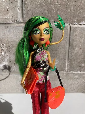 Jinafire Long Picture Day Monster High Doll Complete With Diary Tail Shoes Purse • $48