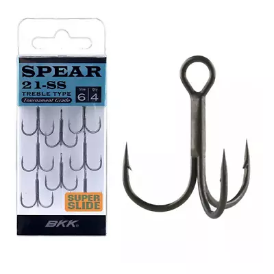 BKK Spear 21-SS Treble Hooks - Choose Sizes • $11.99