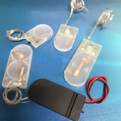 £1.46 • Buy CR2032 Button Battery Holder 2 X 6V Coin Cell Holder With Wire And On/Off Switch