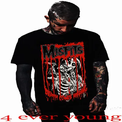 $10.79 • Buy Misfits Death Comes Ripping The Classic Rock Punk Rock  T Shirts 