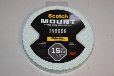 £9.77 • Buy Scotch MEGA Roll MOUNT Double Sided Mounting Tape,3/4  X 350 . 110H-LONG.NEW