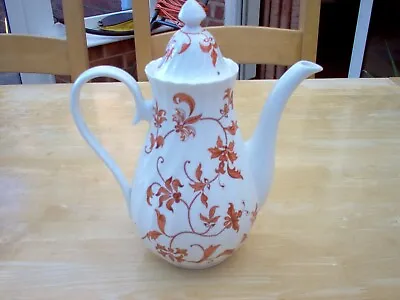 £19.99 • Buy Aynsley Madrigal Terracotta Coffee Pot / Teapot . Approx 10  (25cm) Tall