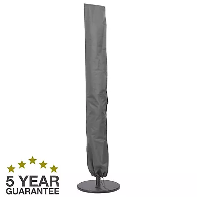 £9.99 • Buy Woodside Jumbo Waterproof Garden Patio Cantilever/Banana Parasol/Umbrella Cover