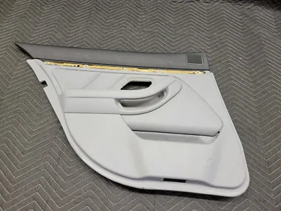 BMW E39 5-Series Rear Left Door Card Sunshade Gray 8159649 • $199.99