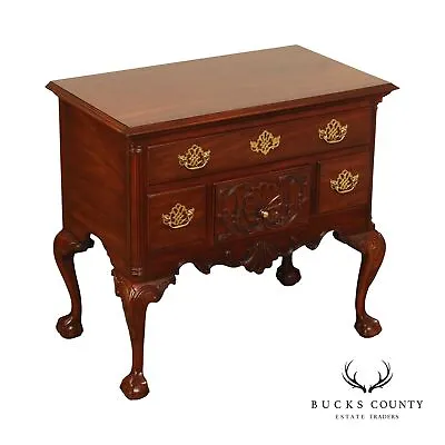 Councill Craftsmen Chippendale Style Mahogany Lowboy • $1195