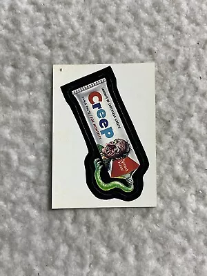 1986 Wacky Packages Album Series Sticker Creep Toothpaste #50 • $3.99