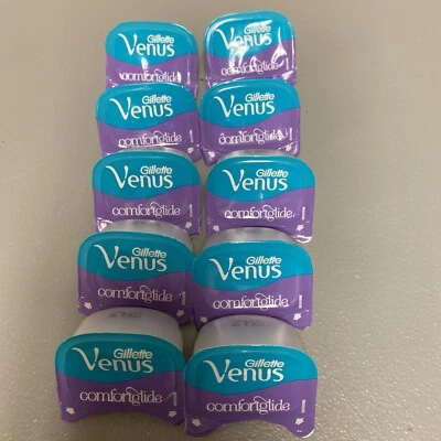 $22.99 • Buy Lot Of 10  Freesia Gillette Venus Comfort Glide 3 Blade Refill Cartridges