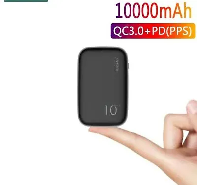 PD Power Bank 10000mAh Portable External Battery Charger USB Type C QC 4.0 3.0 • £50.33