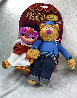 Animal & Fozzie Bear Muppet Mayhem 2 Pc Plush By Jim Henson Sababa Toys • $26.97