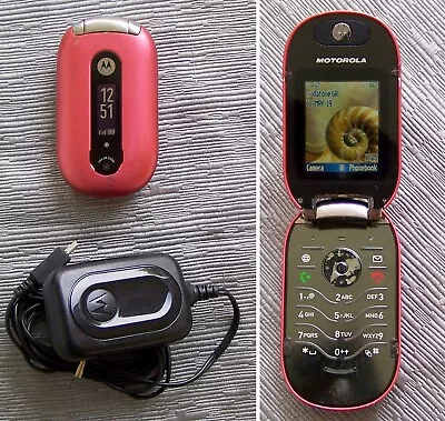 Rare Motorola U6 Flip Mobile Phone2G GSM-850-950-1800-1900 -ΝΟ V8 W V6 StarTac U • $45