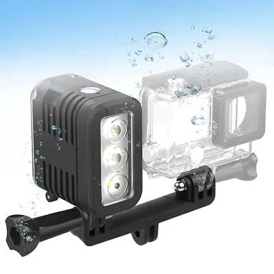 Underwater Waterproof Diving Snorkel Swim LED Light For GoPro Hero 9 8 7 6 5 4 3 • $28.65