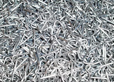 200 Stainless Steel Hog Rings 3/4  14g Car Upholstery Fences Cages $14.95 W/ship • $14.95