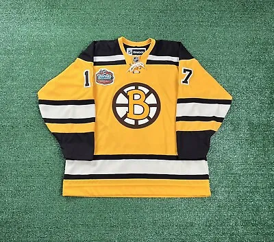 Reebok 2010 Winter Classic Boston Bruins Milan Lucic NHL Hockey Jersey Yellow XL • $203.33
