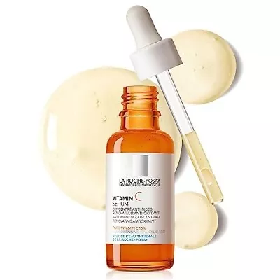 La Roche-Posay Pure Vitamin C Face Serum With Hyaluronic Acid & Salicylic Acid • $27.36