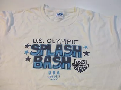 Usa Swimming U.s. Olympic Splash Bash T-shirt- Large Team Usa Michael Phelps • $8.99