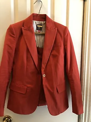 EUC Red Vince Camuto Blazer Size 00 • $24