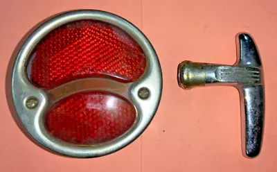 VTG Ford Model A Tiger-Ey Duolamp 1145 Brake Light & 1 Handle - AS IS - Lot Of 2 • $40