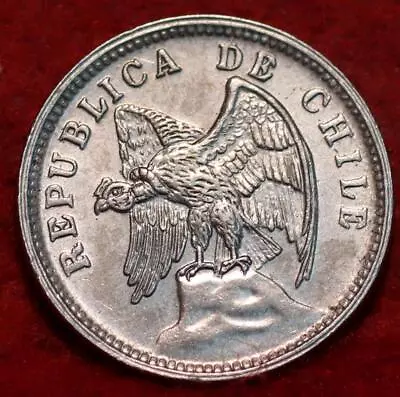 Uncirculated 1934 Chile 5 Centavos Foreign Coin • $0.99