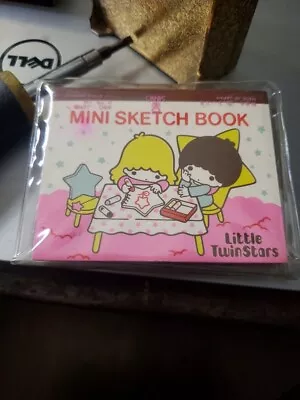 NEW Vintage Little Twin Stars Pink Memo Address Book W/ Pencil Sanrio 1976 1981 • $5