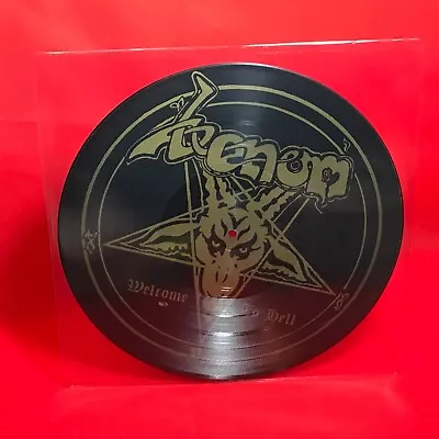 VENOM Welcome To Hell 1981 UK Neat Records Vinyl PICTURE DISC LP Original • £70.12