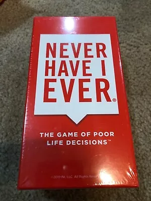 Never Have I Ever - The Game Of Poor Life Decisions Brand New NSFW • $50.80