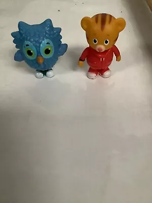 PBS Daniel Tiger Toy Set Of 2 Figures Daniel Tiger And O The Owl 2.5   • $4